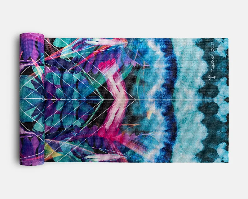 Markdown Sale Yoga Mat - Tropical Oasis
