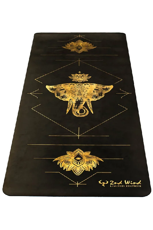 Crazy Savings Soul Mat - Ganesh  Black & Gold