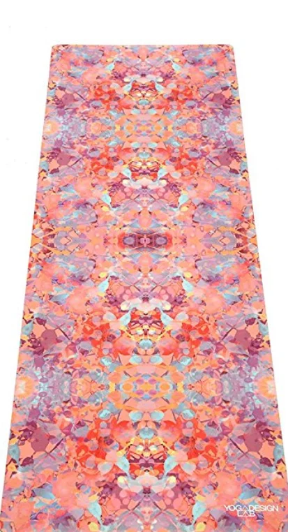 Early Access Yoga Floor Mat Gym 70  X24 Mat Extra Thick Exercise Fitness Non Slip Flooring Fitness Yoga Mat Pad Workout Pilates W Strap 72 Fitness Yoga Workout -Kaleidoscope