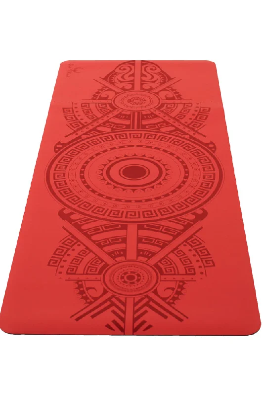 Low Cost Sticky Yoga Mat - Chili Pepper Red