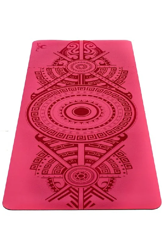 Don't Miss Out Sticky Yoga Mat - Flamingo Pink