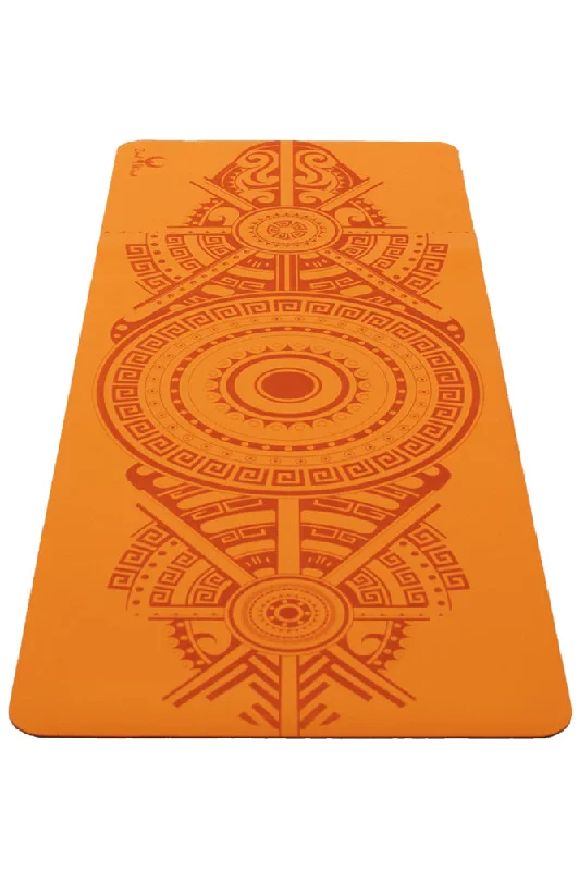 Sale Alert Sticky Yoga Mat - Purrfect Pumpkin
