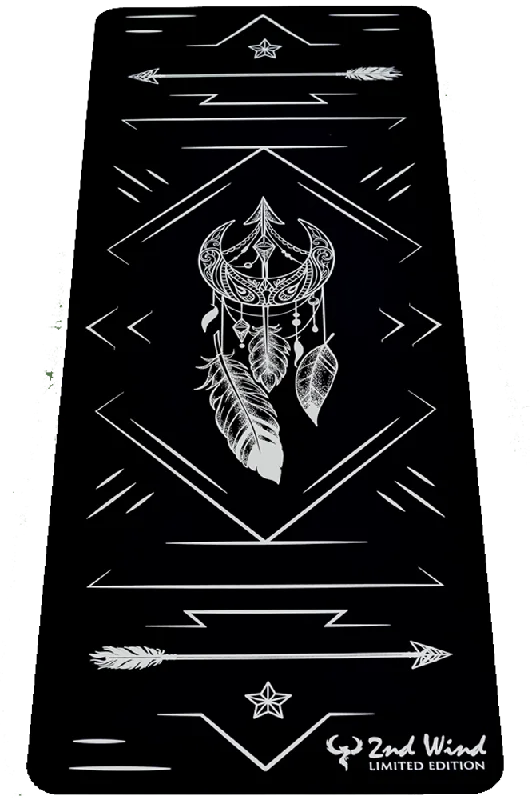 Unmissable Sale Sticky Yoga Mat- White Black BOHO