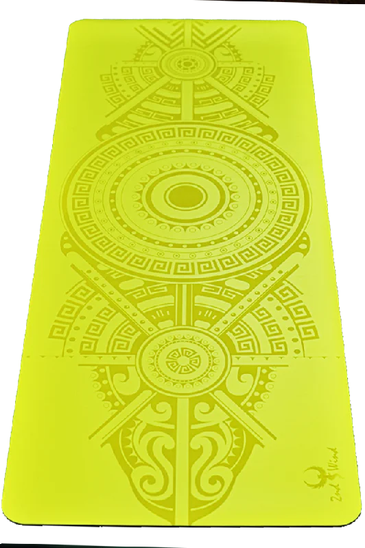 Act Fast Sticky Yoga Mat- Yellow