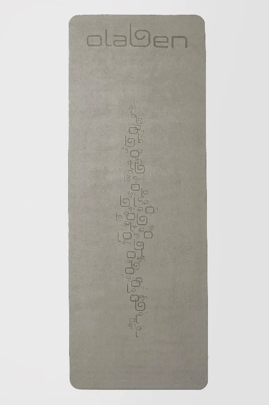 Weekend Discounts Worth Grabbing Suede Foldable Travel Yoga Mat - Grey