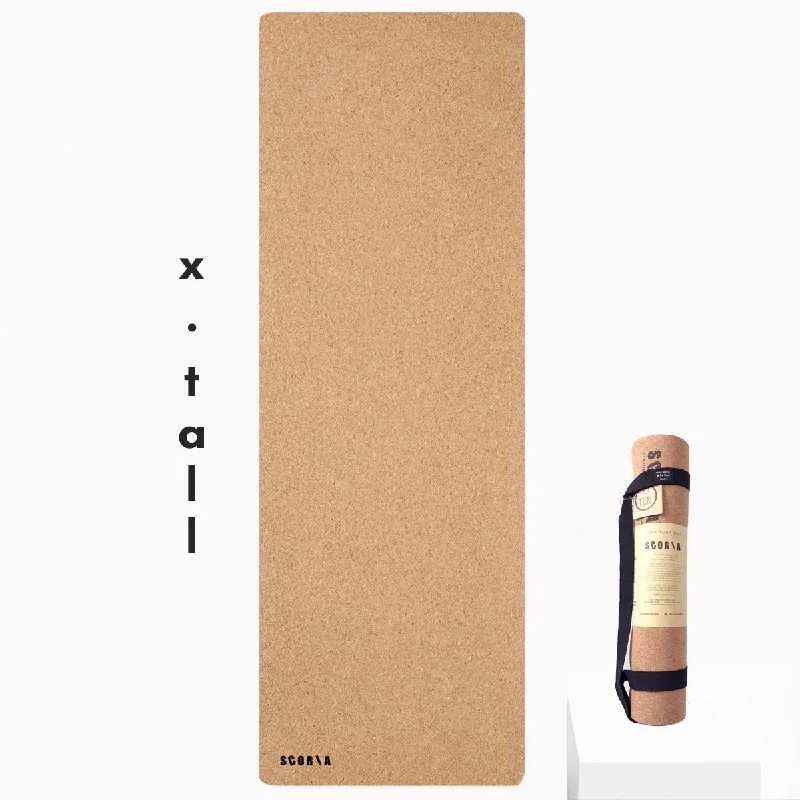 Big Savings X-TALL Cork Yoga Mat | 6′7 | 4.5MM