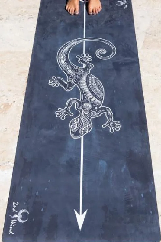 Exclusive Offer Towel Infused Yoga Mat - Gecko