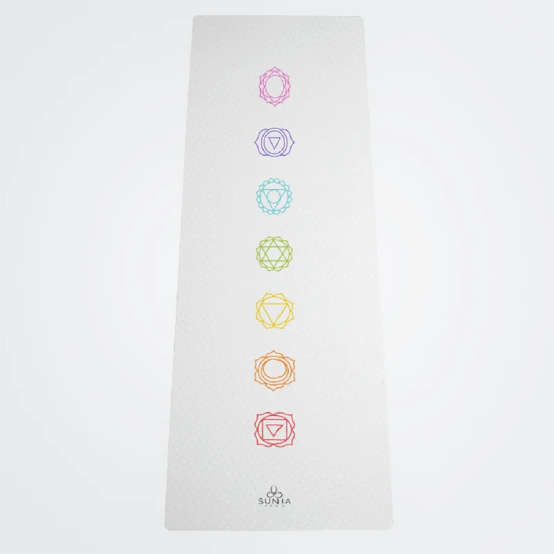 Sale Event White Chakra Premium Yoga Mat