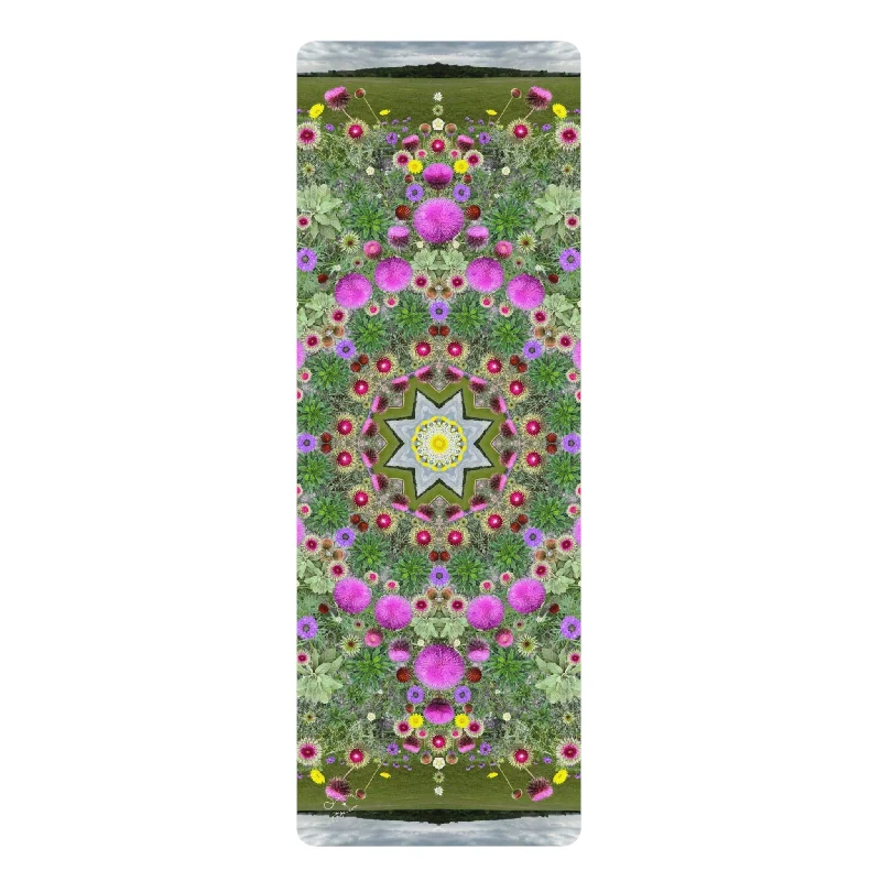 Steal Deal Wildflower Eclipse Yoga Mat