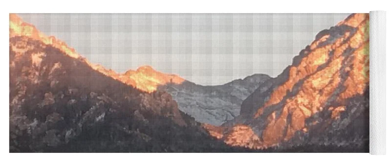 Weekend Discounts to Enjoy Winter Magic Hour Crestone - Yoga Mat