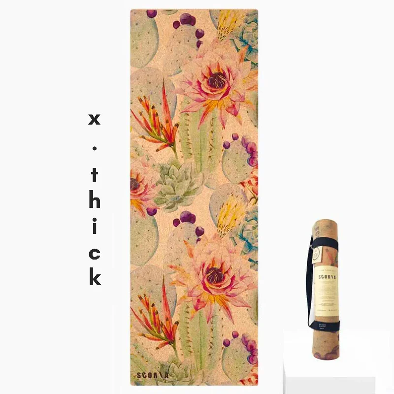 New Deal X-Thick Botanicals Cork Yoga Mat | 6MM