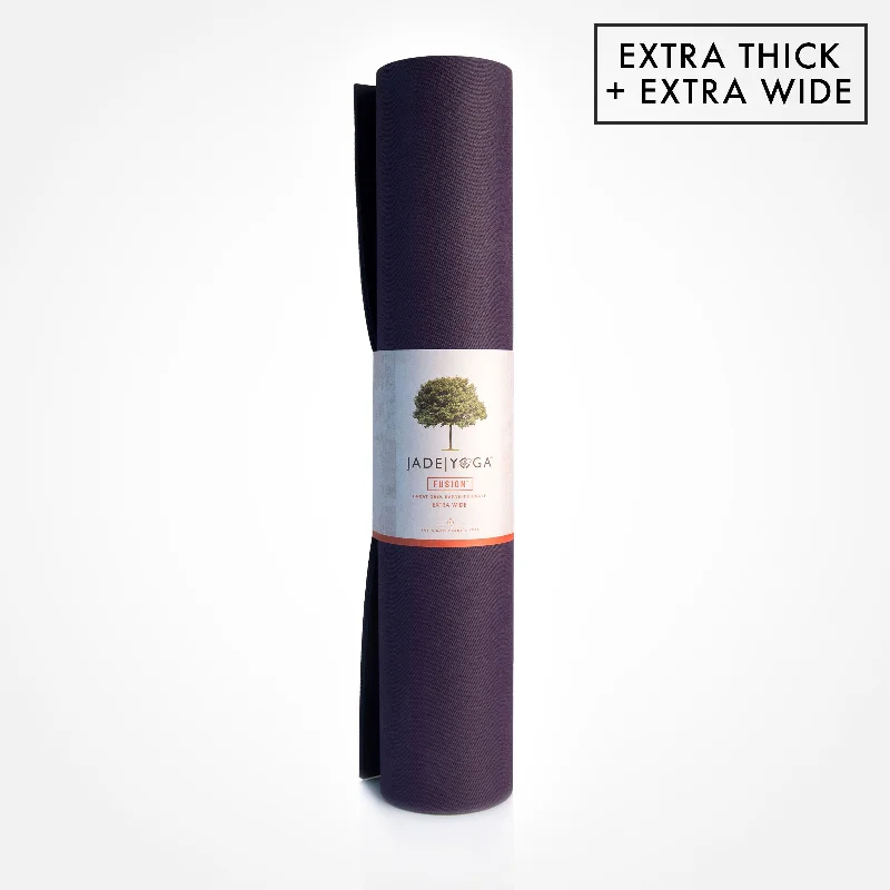 Early Access XW Fusion Yoga Mat - Extra Wide and Thick for Grip - JadeYoga