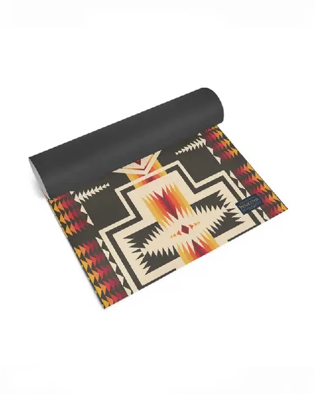 Weekend Discounts You Deserve Pendleton X Harding Black Yoga Mat