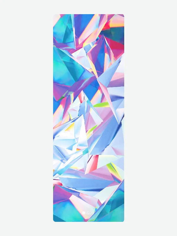 Take Action Yoga Design Lab Travel Mat 1.5mm- Crystal