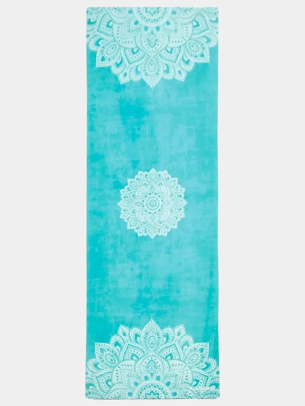 Now Available Yoga Design Lab Travel Mat 1.5mm- Mandala Turquoise