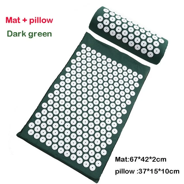 Dark green matpillow