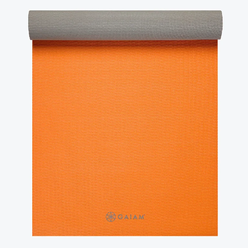 Weekend Savings Spectacular Premium Orange Storm 2-Color Yoga Mat (5mm)